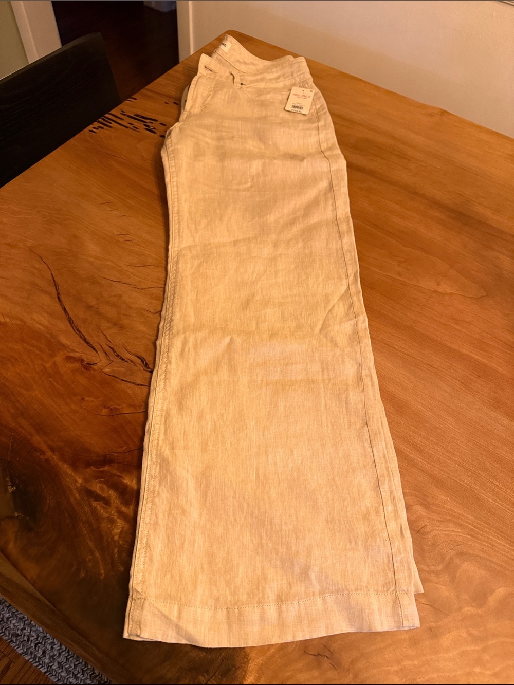 Lucky Women's Wide-Leg Linen in Moonstruck